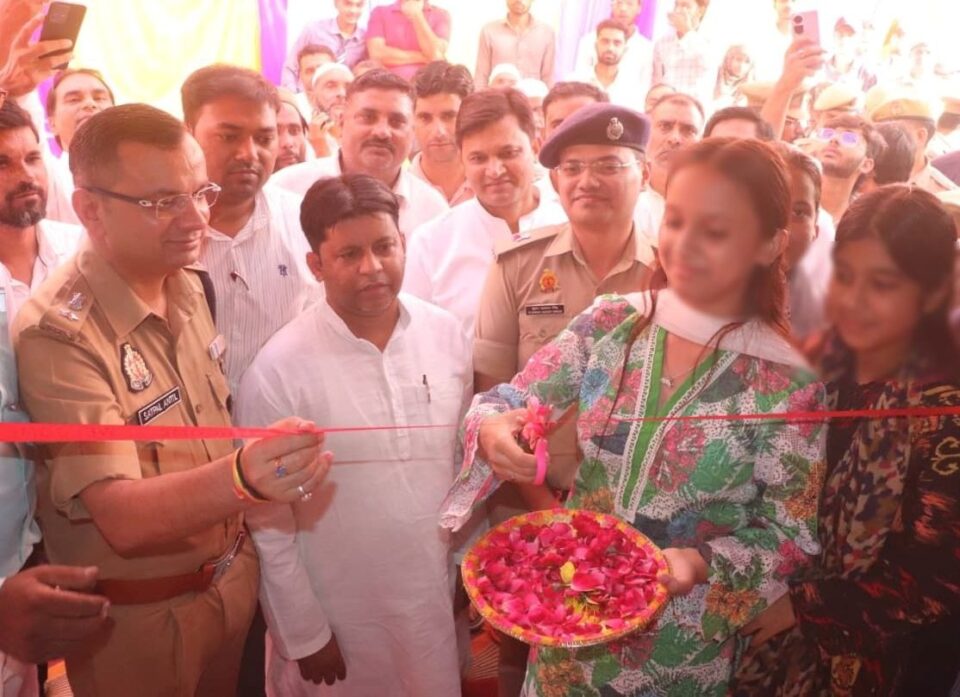 पुलिस चौकी "पीपलसाना" का विधिवत उद्घाटन